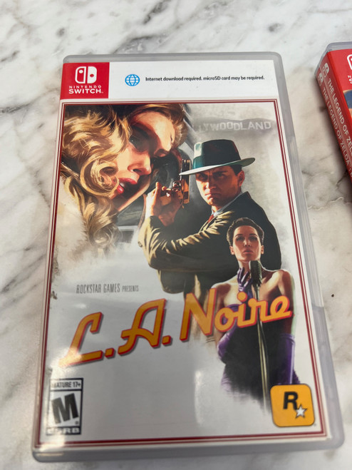 L.A. Noire Nintendo Switch Case only
