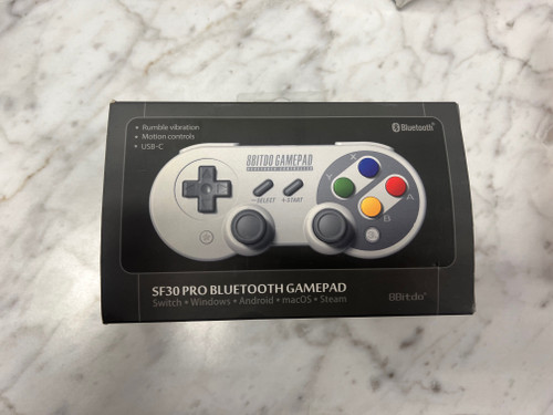 8BitDo SF30 Pro Bluetooth Gamepad for Switch, Windows, Android, MacOS, Steam