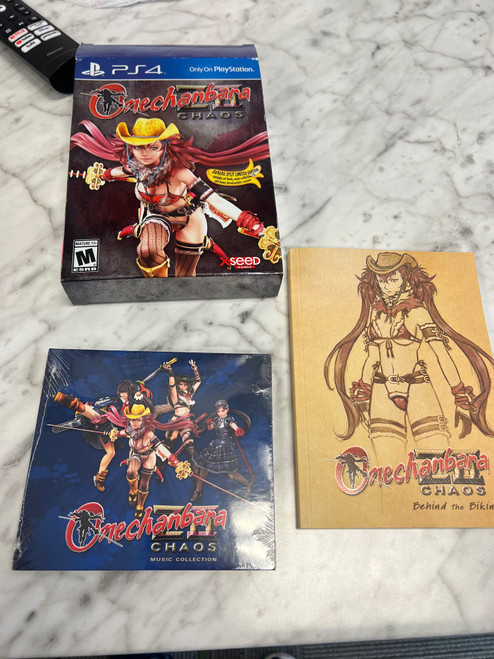 Onechanbara Z2 : Chaos Limited Edition Sony PlayStation 4 PS4 NO GAME