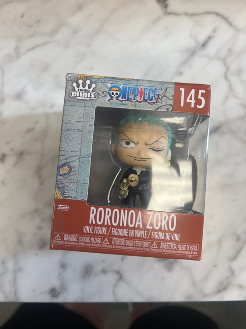 Funko Minis One Piece Roronoa Zoro 145 Vinyl Figure. New