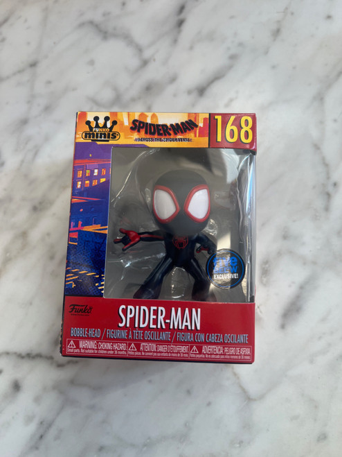 Funko Minis Spider-Man Across the Spider-Verse SpiderMan Vinyl Figure 168 Toy 3"