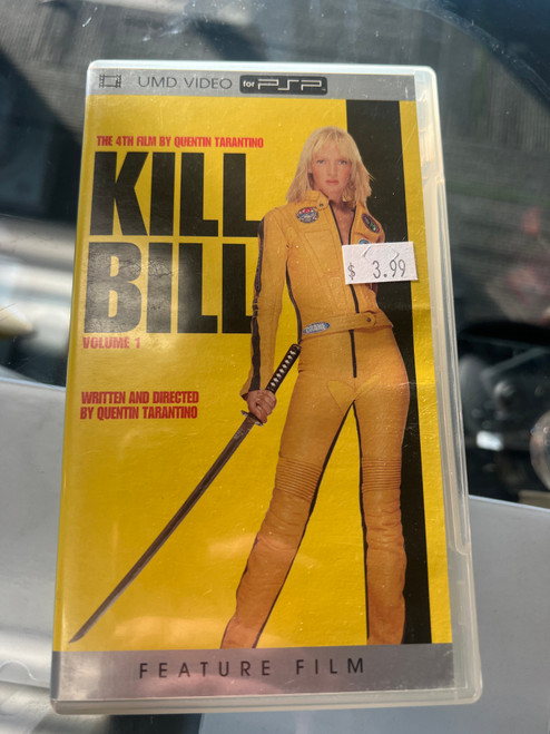 Psp Video Kill Bill Volume 1 Sony PlayStation Portable UMD W/ Case