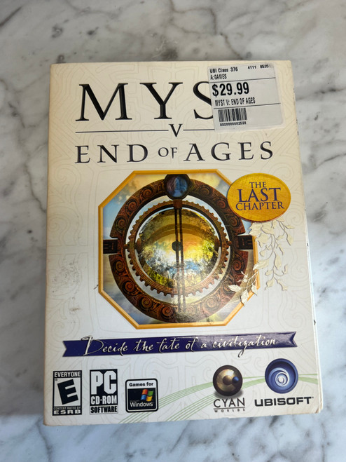Myst V: End of Ages (5) (Windows 2000 / XP PC, 2005)