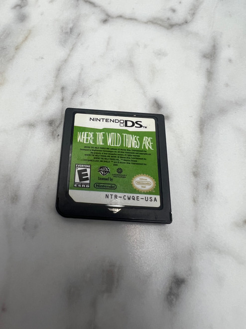Where the Wild Things Are Nintendo DS cartridge only