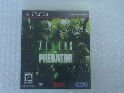 Aliens Vs Predator Playstation 3 PS3 Used