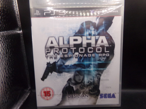 Alpha Protocol Playstation 3 PS3 NEW