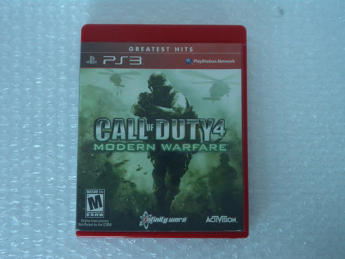 Call of Duty 4: Modern Warfare Playstation 3 PS3 Used