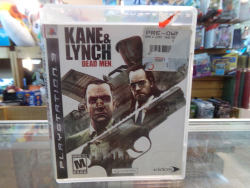 Kane and Lynch: Dead Men Playstation 3 PS3 Used