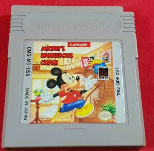 Mickey's Dangerous Chase Game Boy Used