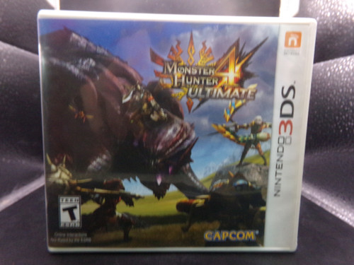 Monster Hunter 4 Ultimate Nintendo 3DS Used