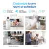 Customize to any room or schedule