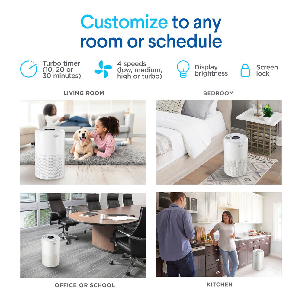 Customize to any room or schedule