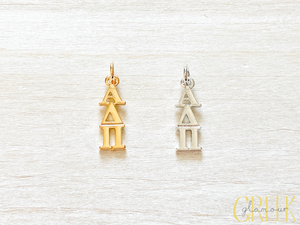 Alpha Delta Pi Lavalier Drop Pendant
