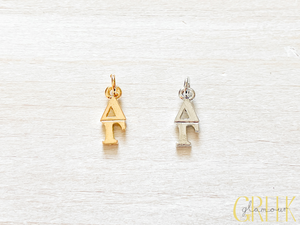 Delta Gamma Lavalier Drop Pendant