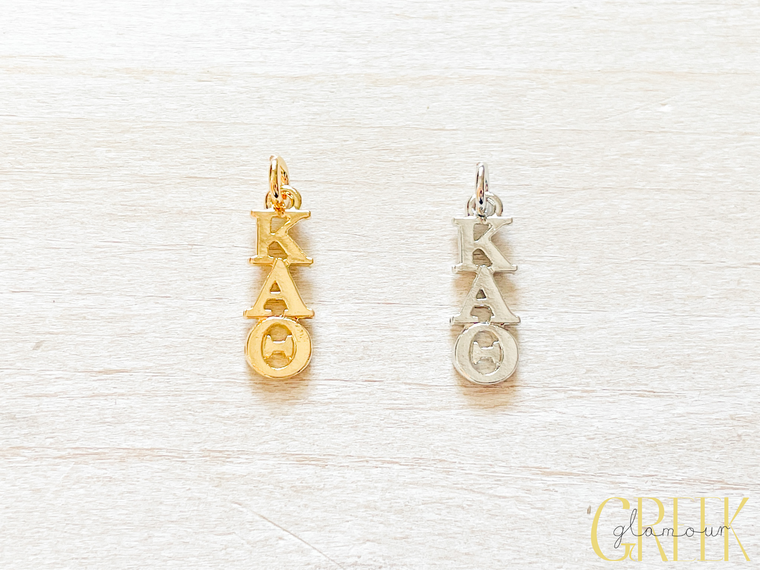 Kappa Alpha Theta Lavalier Drop Pendant