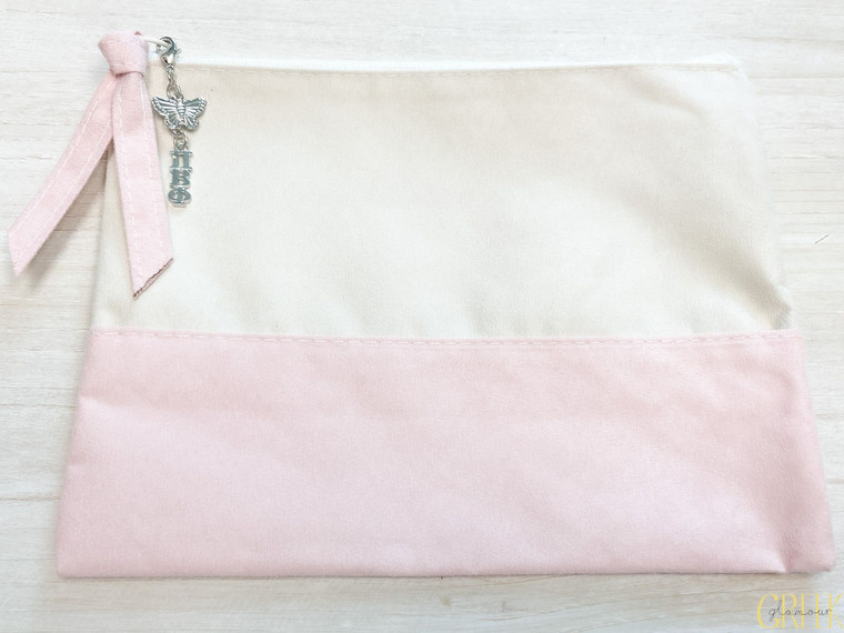 Pi Beta Phi Butterfly Cosmetic Bag