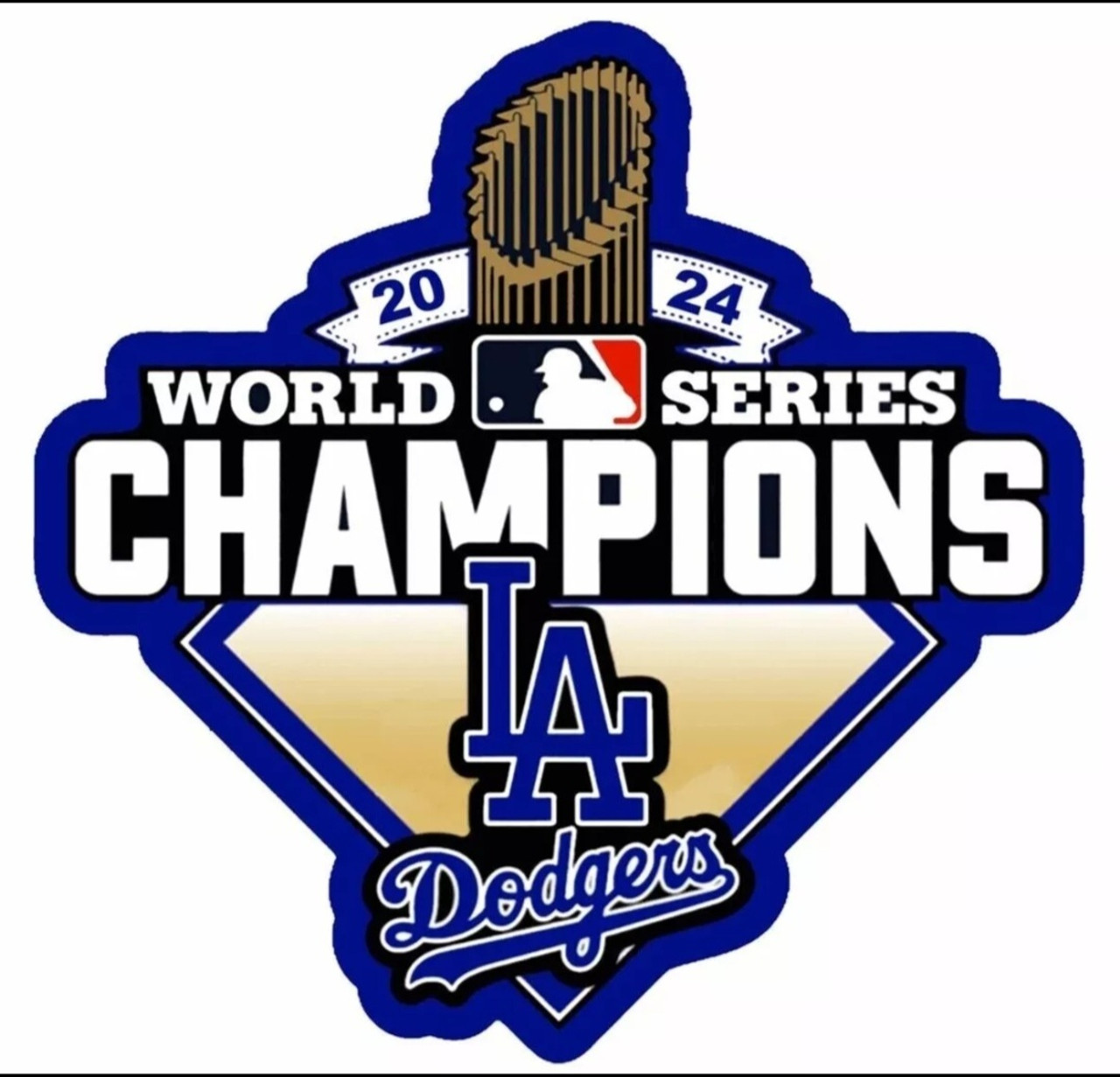 Los Angeles Dodgers Championship Decal Stickers Los Angeles Dodgers Championship Decal Stickers