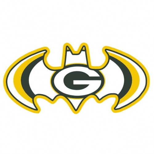 5" Green Bay Packers Batman Vinyl Sticker Decal – Clearance
