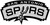 San Antonio Spurs 5 Inch Logo Vinyl Bumper Sticker Car Window Decal