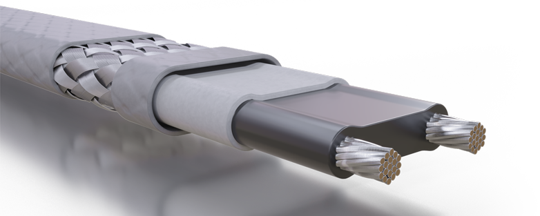 Thermon BSX 10-2-OJ Heat Tracing Cable, 10W/FT 208-277VAC