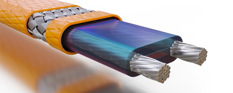 Thermon HTSX 12-2-OJ Heat Tracing Cable, 12W/FT 208-277VAC