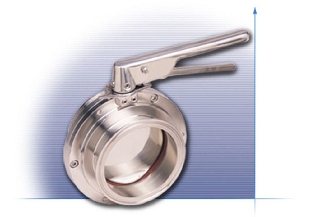 InLine Industries 717F Sanitary Butterfly Valve