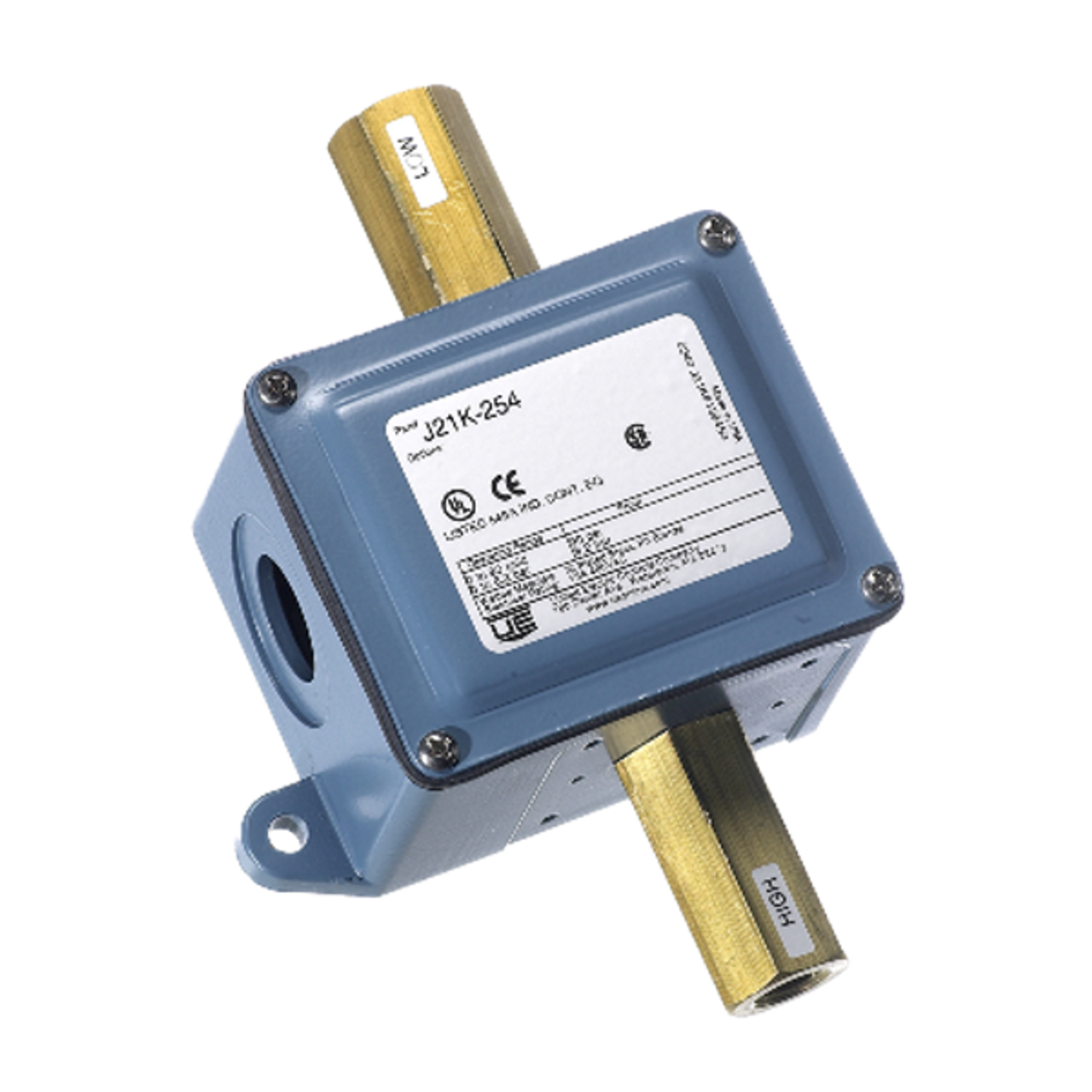 セキュリティ・セーフティ uni United Electric J21K Series Differential Pressure Switch