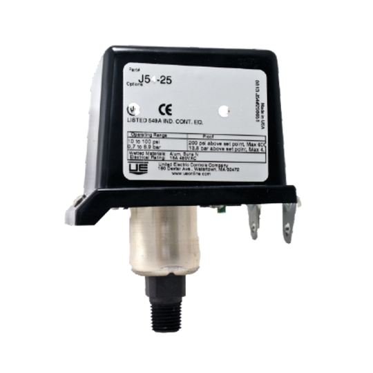 United Electric J54-25-1530-M201-M540, Pressure Switch