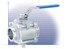 Inline Industries 307F Sanitary Ball Valve: 3-Piece Full Port Clamp/Tube End