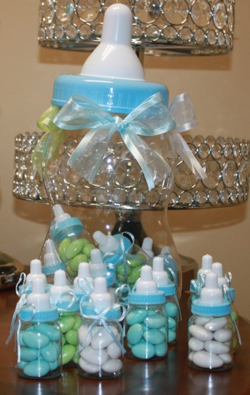 Bank Baby Bottle Blue