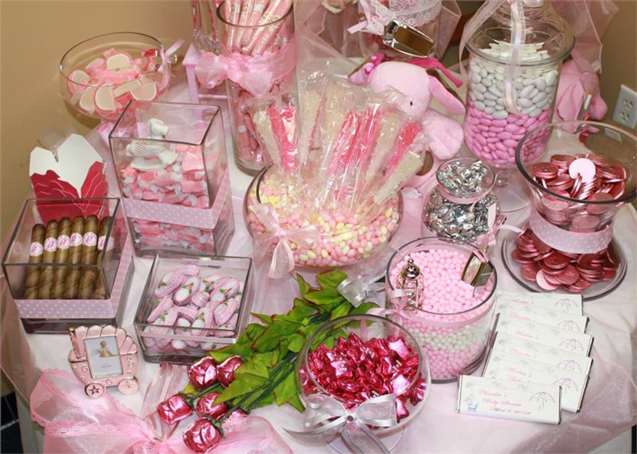Baby Shower Candy Buffet - My Practical Baby Shower Guide