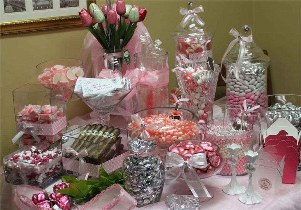 Wedding and Bridal Shower Candy Buffet