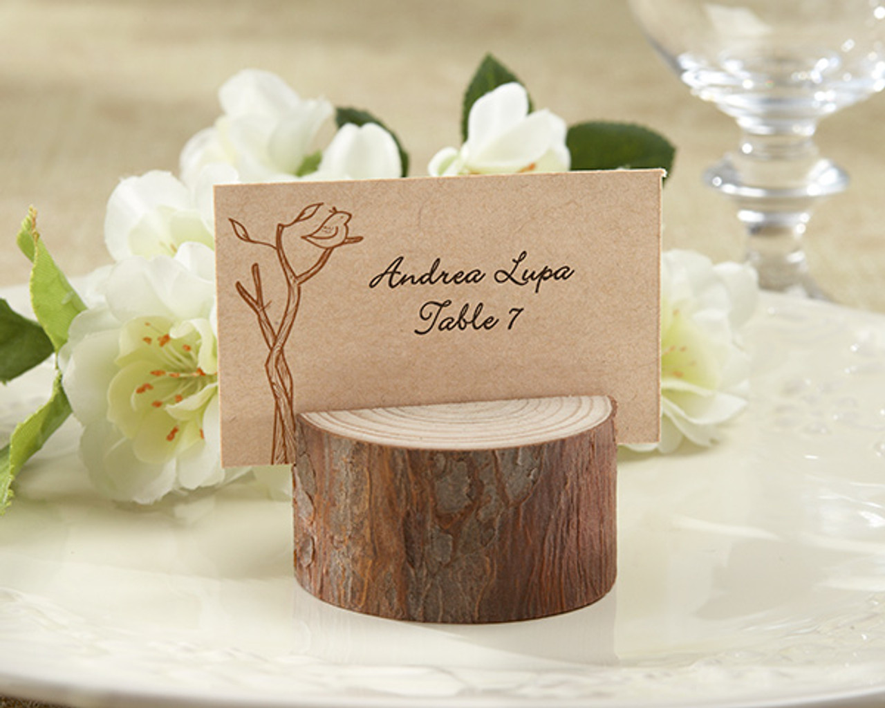 Rustic Wood Card Box Kate Aspen