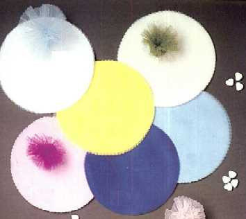 Shiny Italian Tulle solid w/ Almonds