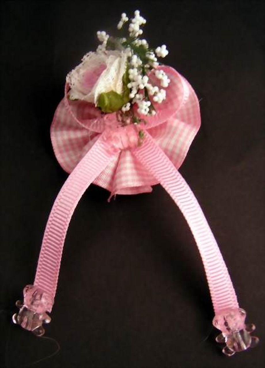 Personalized Baby Shower Corsage (Capias) w/Pin