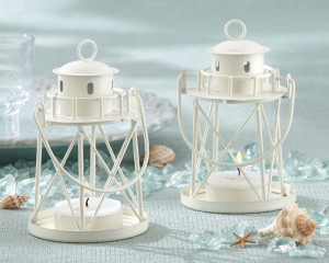 "By the Sea" Lighthouse Tea Light Holder "By the Sea" Lighthouse Tea Light Holder