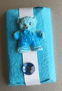 Decorated Chocolate with Fancy Teddy Bear & Rhinestones Decorated Chocolate with Fancy Teddy Bear & Rhinestones