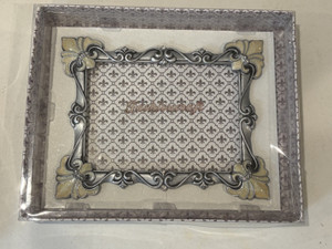 Fleur De Lis Design Wedding Guest Book