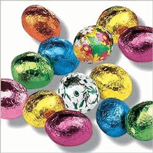 Premium Solid Milk Madelaine Chocolate Easter Eggs (1 Lb - 63 Pcs) Premium Solid Milk Madelaine Chocolate Easter Eggs (1 Lb - 63 Pcs)
