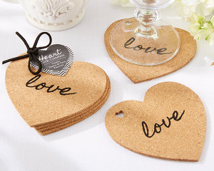 "Heart" Cork Coasters (Set of 4) "Heart" Cork Coasters (Set of 4)
