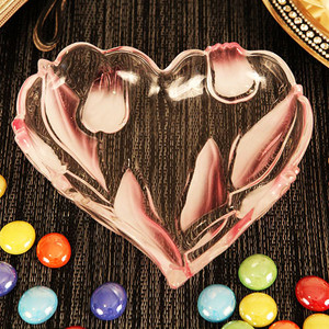 "Tulip Heart" Heart Shaped Candy Dish "Tulip Heart" Heart Shaped Candy Dish