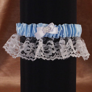"Satin & Lace" Garter Blue "Satin & Lace" Garter Blue