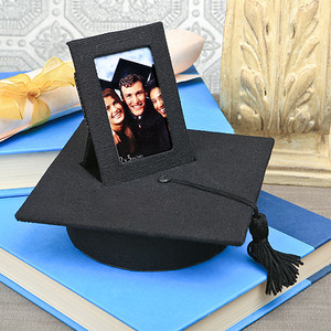 Fancy Graduation Hat Box with Picture Frame Fancy Graduation Hat Box with Picture Frame