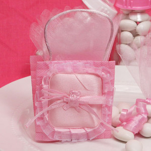 "Pillow Bear" Pink Favor Bag, 24 Bags "Pillow Bear" Pink Favor Bag, 24 Bags