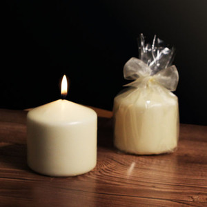 "Ivory Tower" Small Pillar Candle "Ivory Tower" Small Pillar Candle