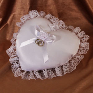 "Satin Heart" Ring Bearer Pillow "Satin Heart" Ring Bearer Pillow