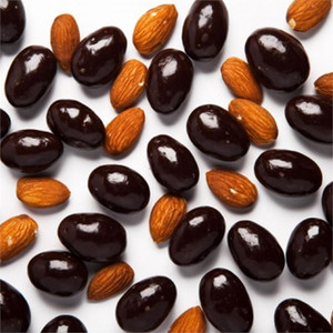 Dark Chocolate Covered Roasted Almonds  - 1 LB Dark Chocolate Covered Roasted Almonds  - 1 LB