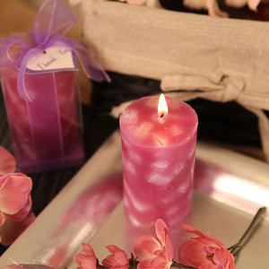 "Purple Pillar" Votive Candle "Purple Pillar" Votive Candle