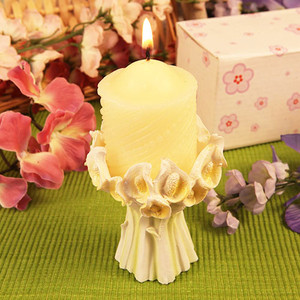 "Flora" Pillar Candle
