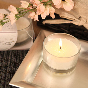 "Sweetest Aroma" Lily Scented Candle In Glass Holder "Sweetest Aroma" Lily Scented Candle In Glass Holder